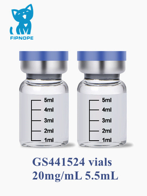 고양이 FIP 고양이 감염성 복막염을 위한 20 mg/mL GS-441524 주입